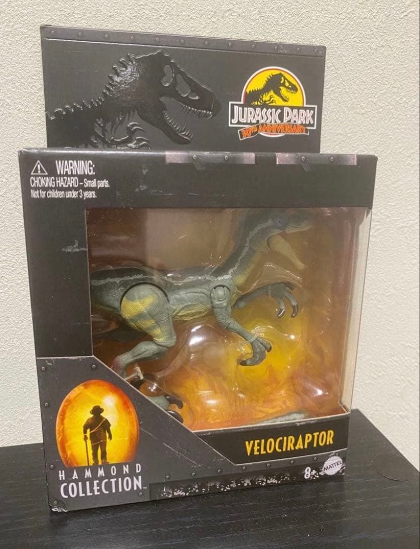 【未開封】ヴェロキラプトル オス　ハモンドコレクション　ジュラシックワールド