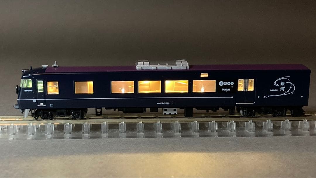 室内灯付 117系7000番台 WEST EXPRESS 銀河 TOMIX