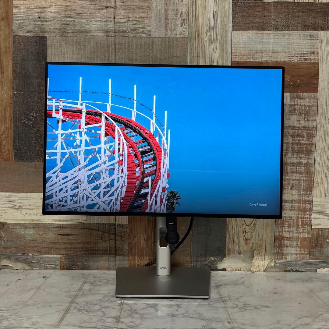即日受渡割❣️全国送料込2年前購入DELL24型ワイド液晶モニターブルーライト軽減