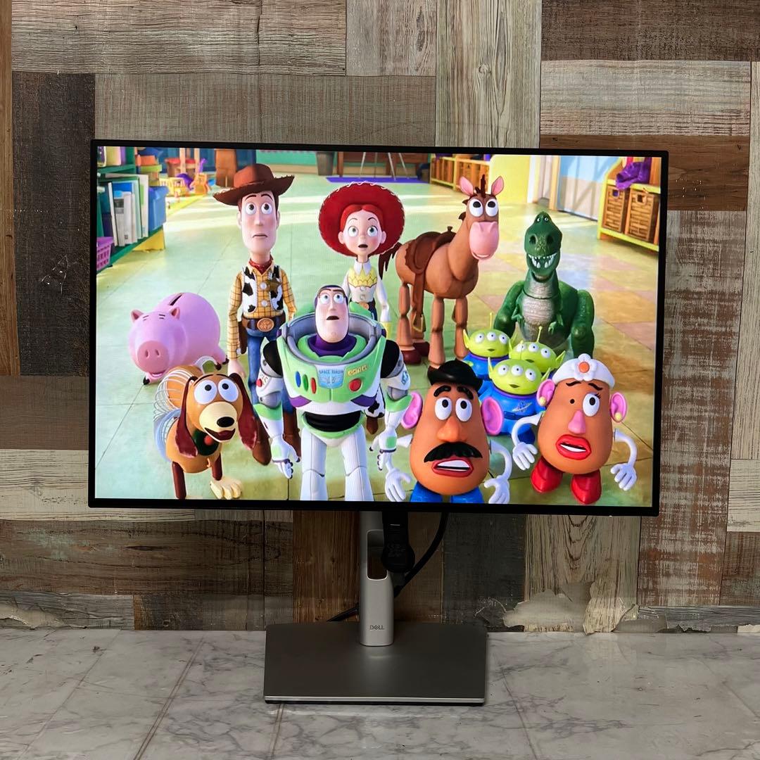 即日受渡割❣️全国送料込2年前購入DELL24型ワイド液晶モニターブルーライト軽減