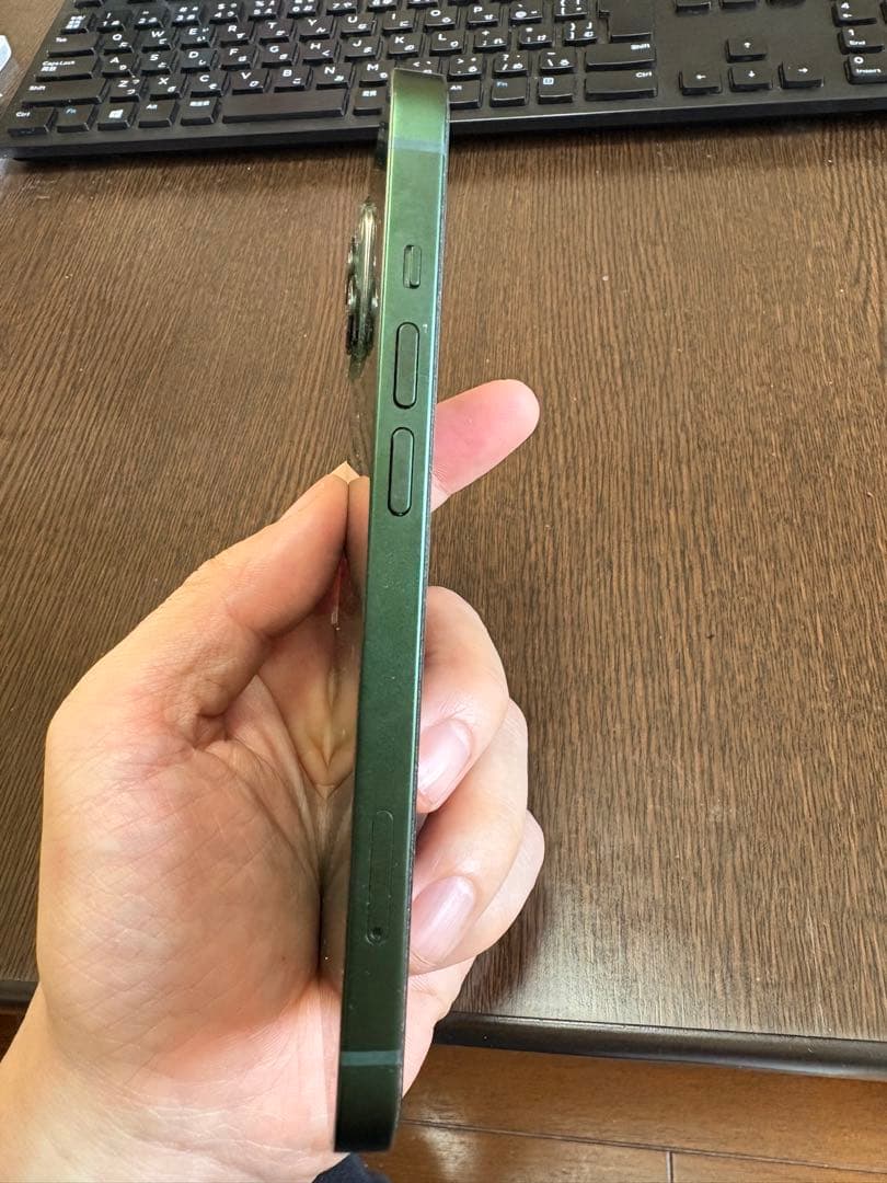 美品！　Apple iPhone 13 グリーン 本体レア色グリーン1/17終了