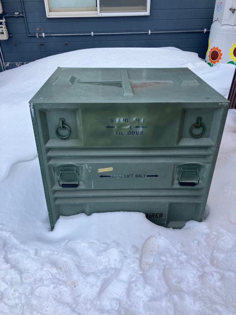 【factory】米軍放出品　コンテナ