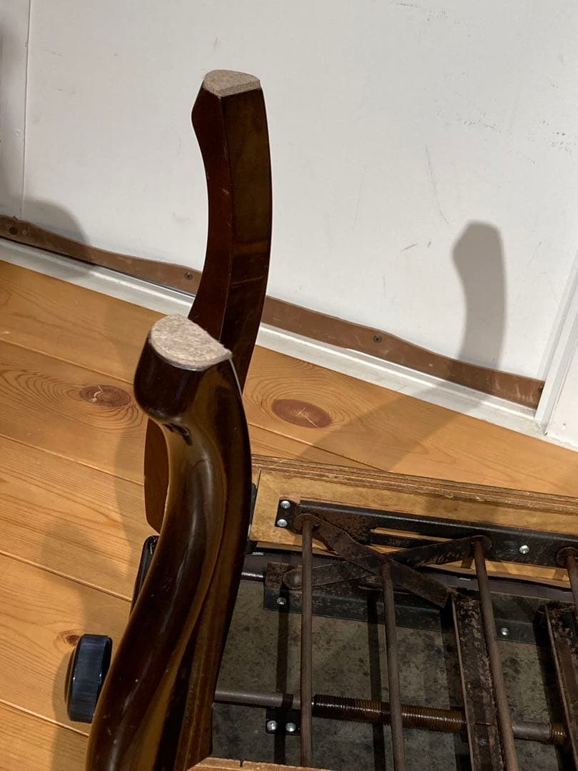 猫脚 ピアノ椅子 ピアノチェア 高さ調整 猫足 アンティーク調 ビンテージ風 ギ