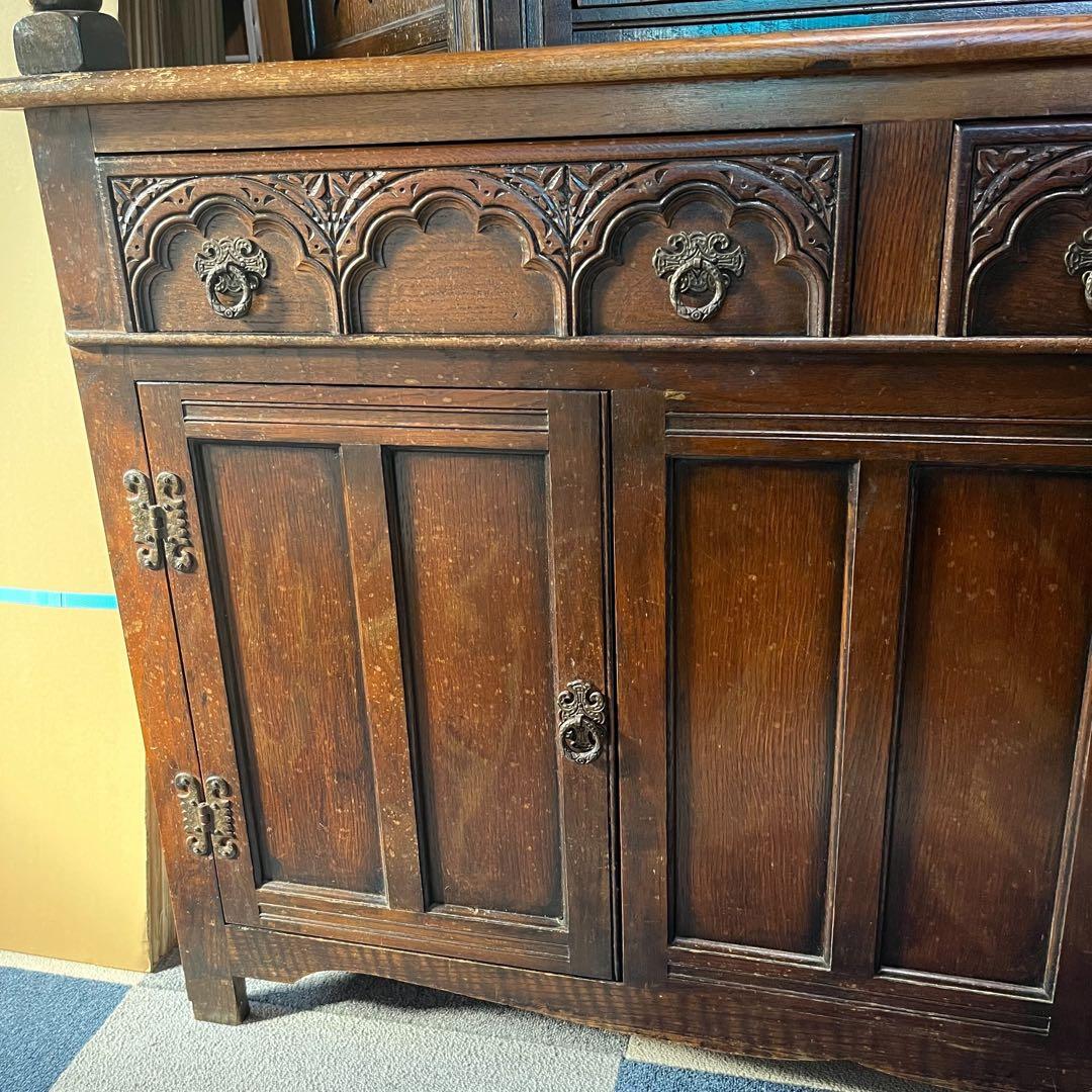 【英国Old Charm】カップボード サイドボード Wood Bros