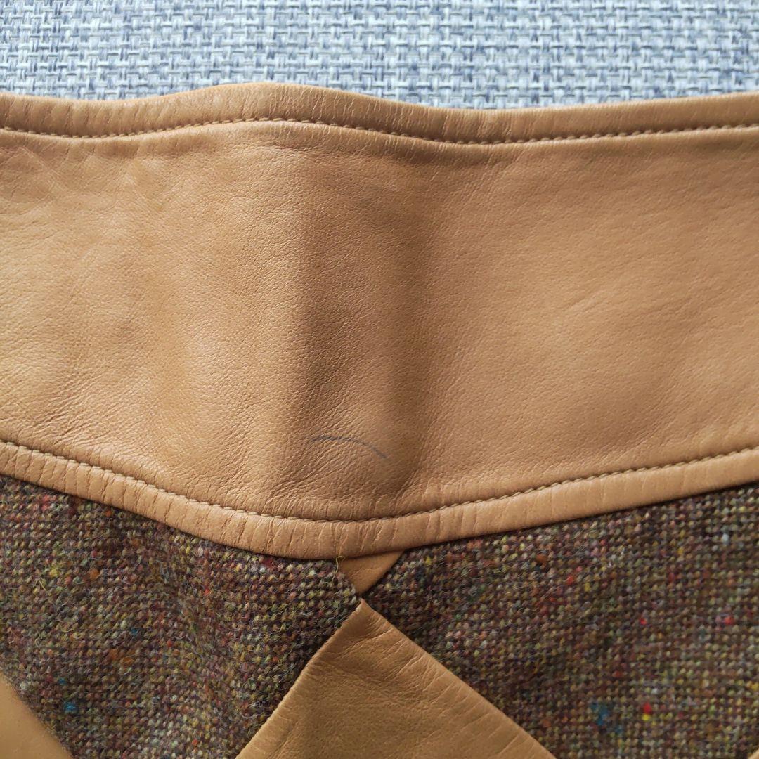 Bottega Venetaダイヤモンドパターンひざ丈スカート