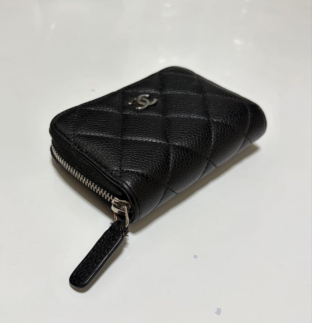 CHANEL シャネル ケース 財布 ブラック 小銭入れ