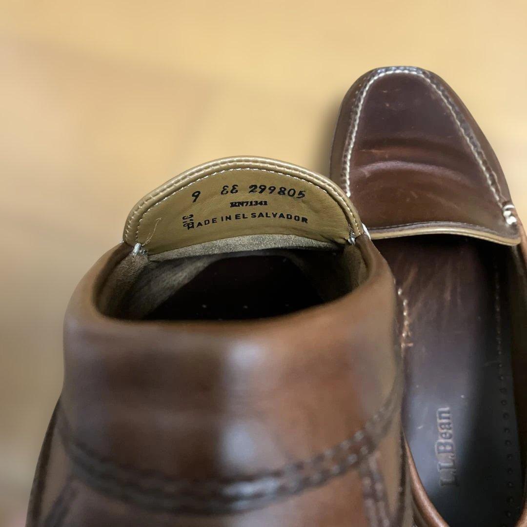 美品L.L.Bean エルエルビーン　モカシン ローファー　US9 27cm