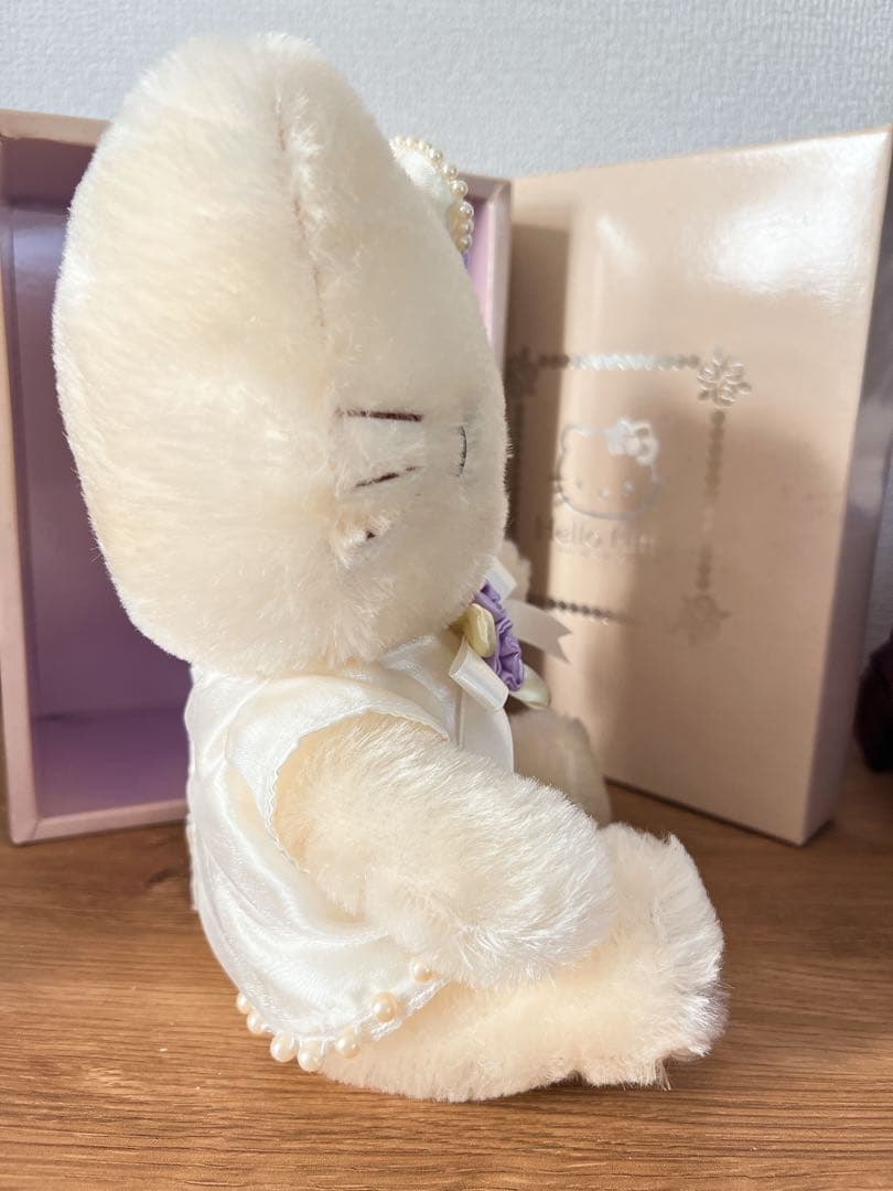 希少　1998年製　ハローキティ 500体限定　モヘアドール　ぬいぐるみ