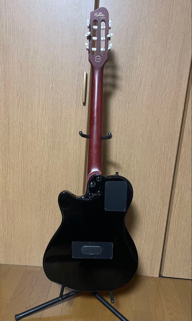 【レア美品】ゴダン Godin ACS Slim SA ナイロンギター 黒