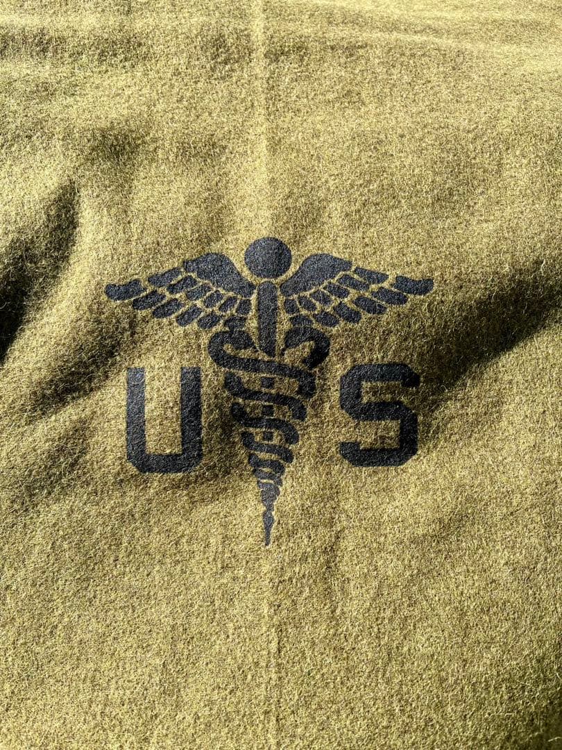 米軍放出未使用品 レア品 US-ARMY MEDICAL 米国製 ブランケット