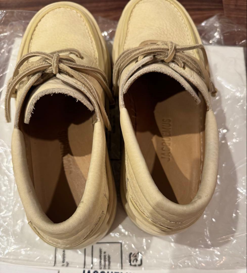 靴 JACQUEMUS LesBateau Pavane Leather Shoes