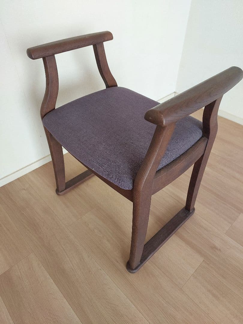 shirakawa スツール 木製 紫色