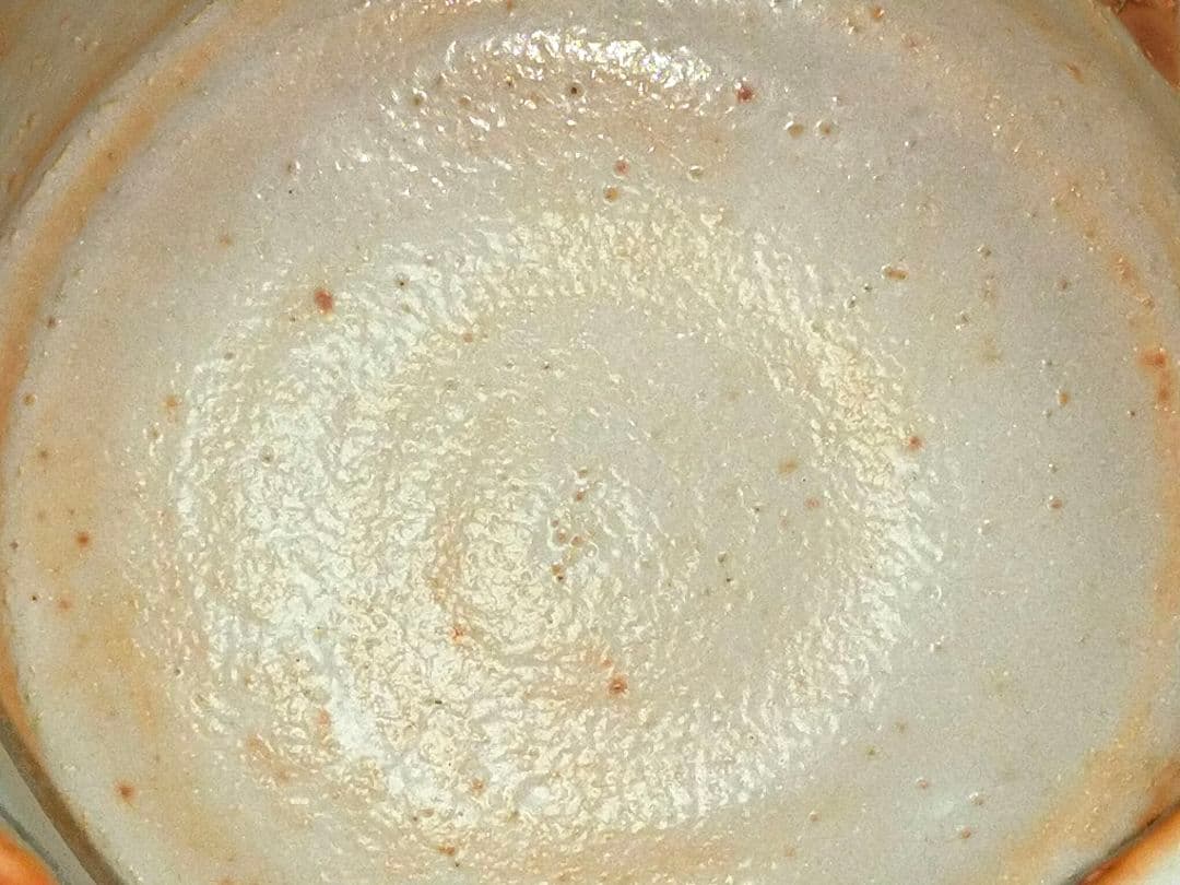 ♥美濃焼♥　志野　茶碗　在銘　茶道具　骨董　古玩