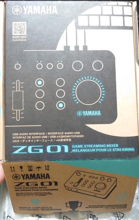 ヤマハ(YAMAHA) ゲーム/配信用オーディオミキサー ZG01