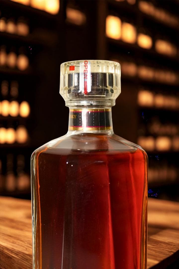 サントリーウイスキー ローヤル12年 スリム瓶 黒ラベル レトロボトル