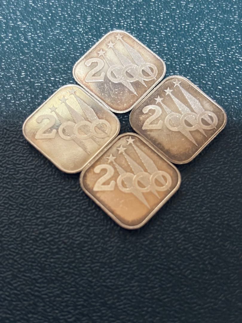 造幣局　ミニ　純銀メダル　 4枚セット 17.34g シルバー