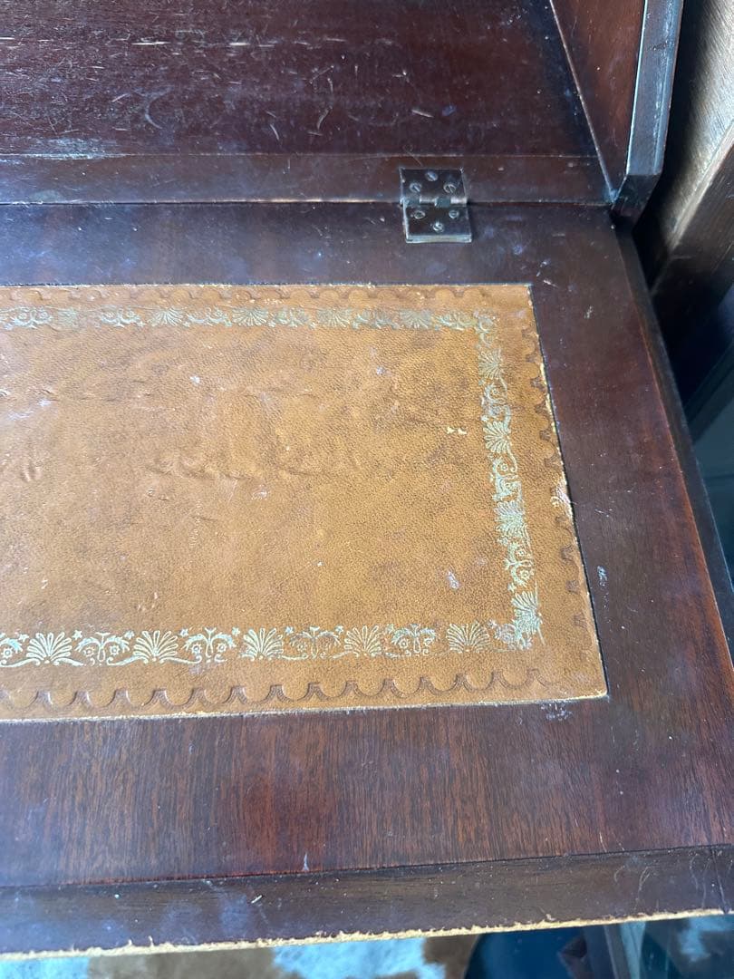 最終価格‼️アンティーク　木製ドロワー付きライティングビューローこの瞬間だけ❣️