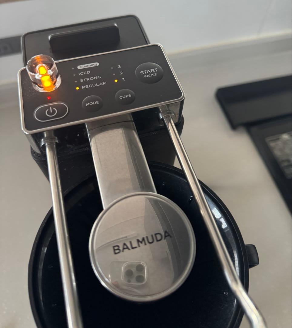 スピーチ バルミューダ　コーヒーメーカー　ブラック（2021年製）