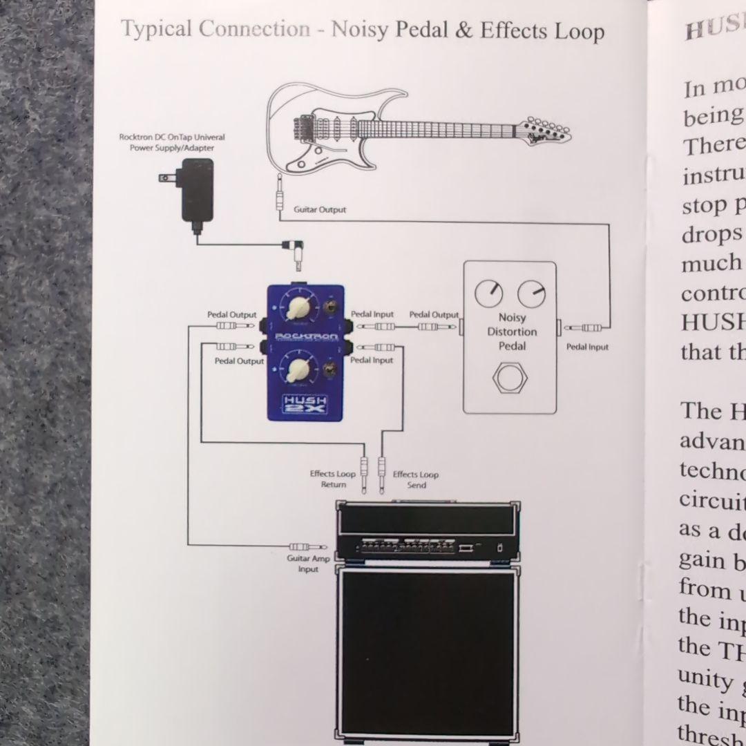 ROCKTRON HUSH 2X ギターエフェクター ノイズゲート