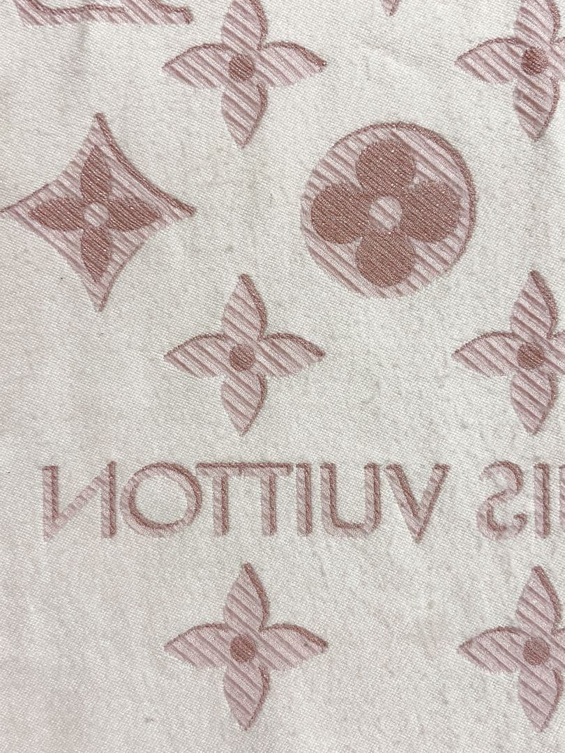 LOUIS VUITTON マフラー ストール ピンク
