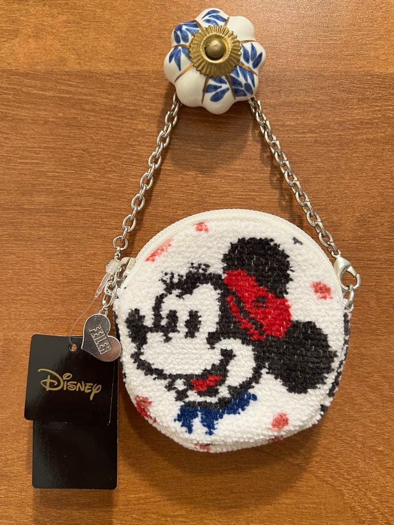 【FEILER】ミッキー マウス　ミニーマウス　チャームポーチ