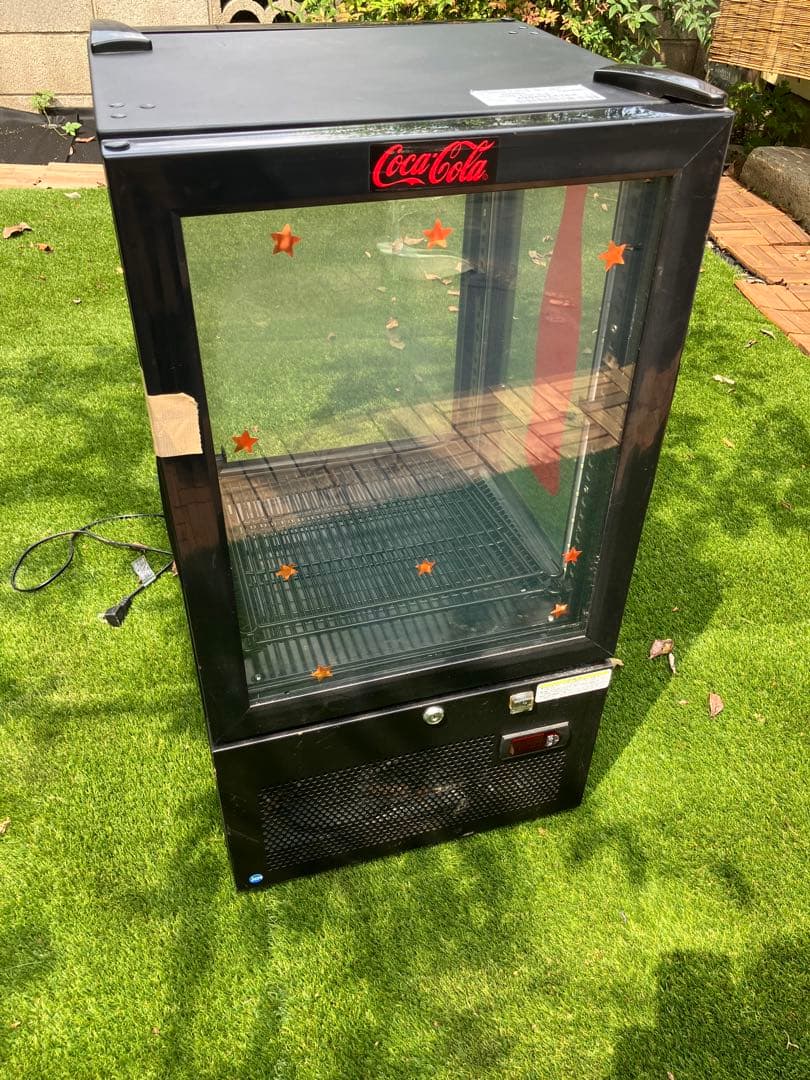 レア⭐︎コカコーラ冷蔵庫　ショーケース　ジャンク