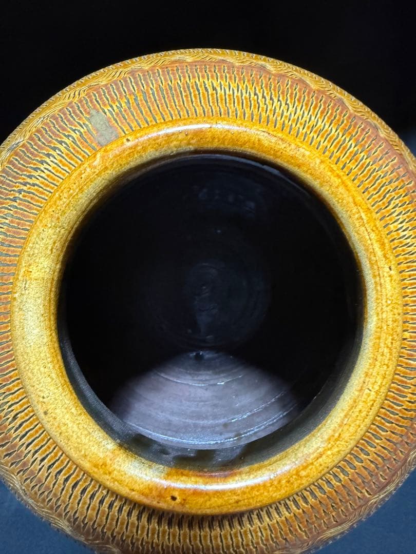 【残り1点、早い者勝ち】小鹿田焼　壺　花瓶