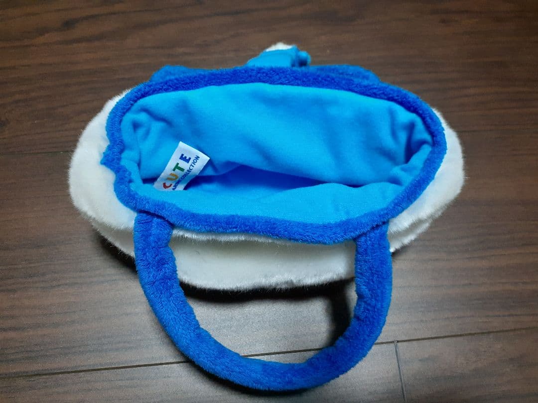 【未使用】CUTE　ぬいぐるみ生地　ふわふわバック