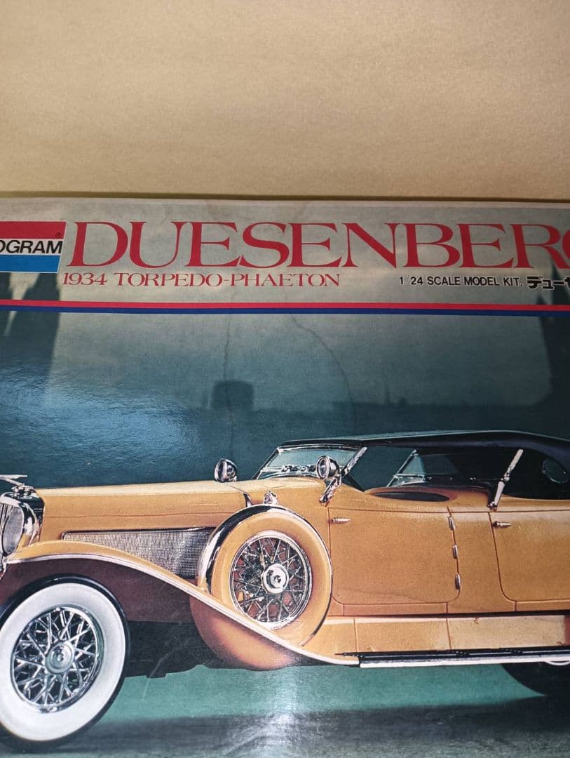 モノグラム 1/24 デューセンバーグ・モデルSJ 未組立品 希少 絶版