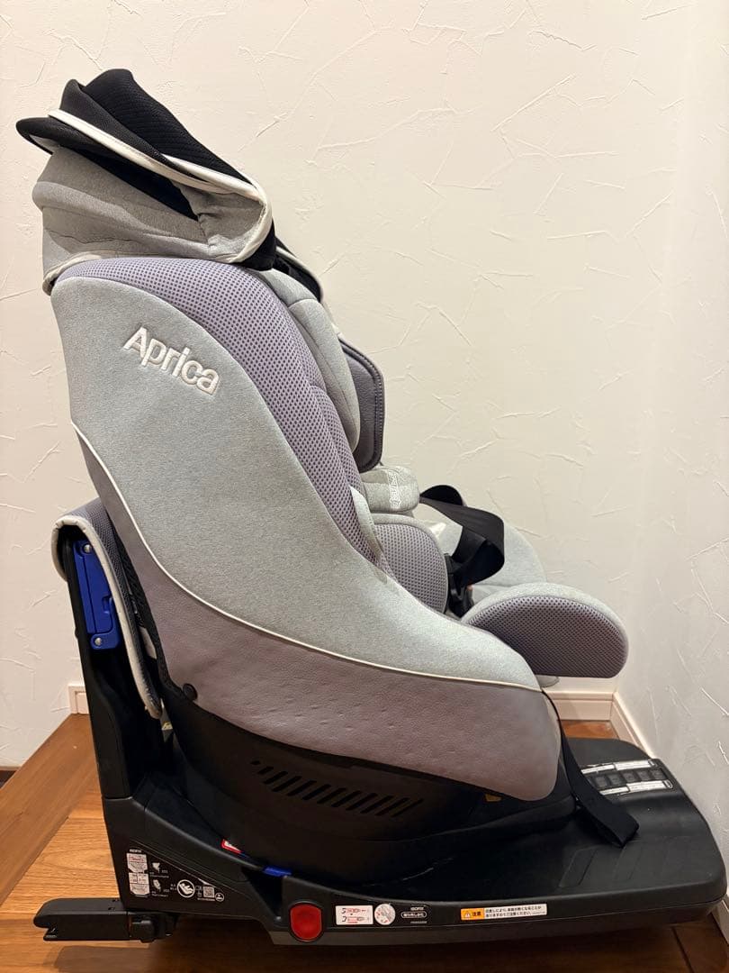 クリーニング済　美品　アップリカ　クルリラ　ISOFIX　付属品全て揃っています