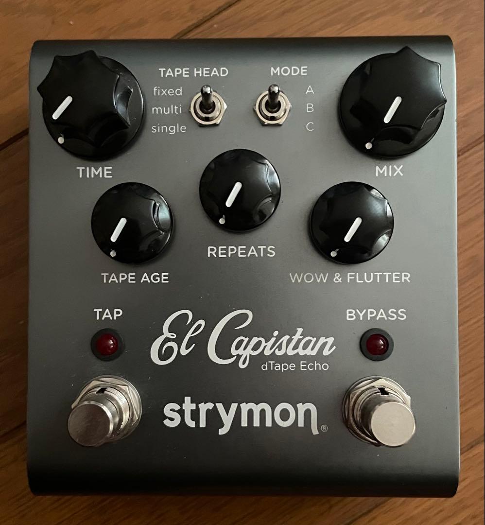 ギター Strymon El Capistan dTape Echo v1