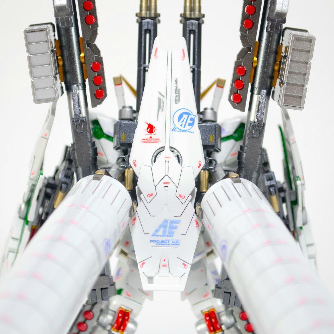 HGUC フルアーマーユニコーンガンダム 白フェネクス 塗装 完成品 バンダイ