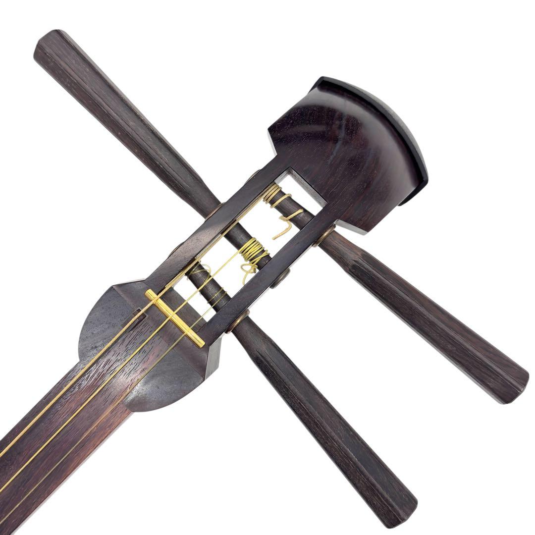 三味線 中棹 東サワリ ハードケース付き　バチ付セット