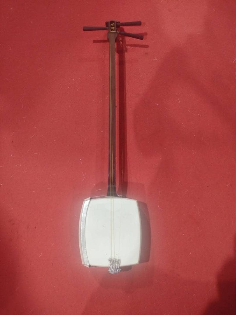 民謡　三味線 経木 使用　3本弦