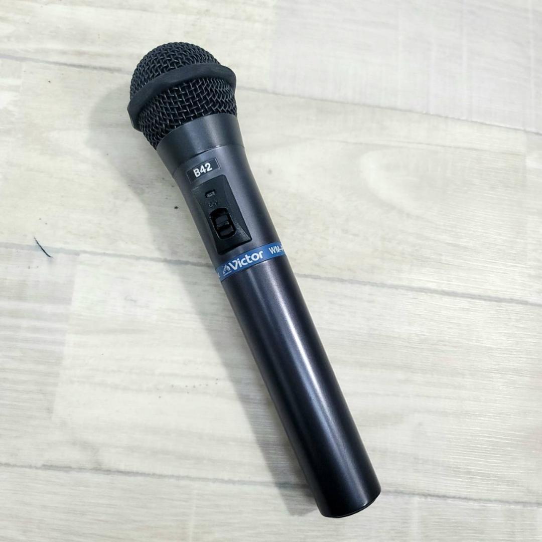 Victor 800MHz帯ハンド型ワイヤレスマイクロホン WM-P970 ①