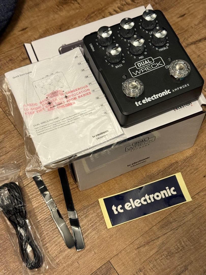 tc electronic DUAL WRECK ギターエフェクター