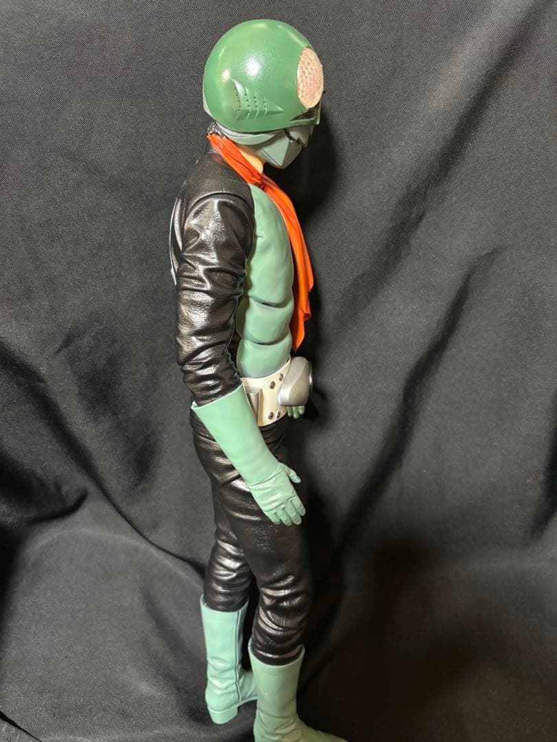 仮面ライダー 旧1号 メガソフビキット 塗装済み完成品 海洋堂　訳アリ品