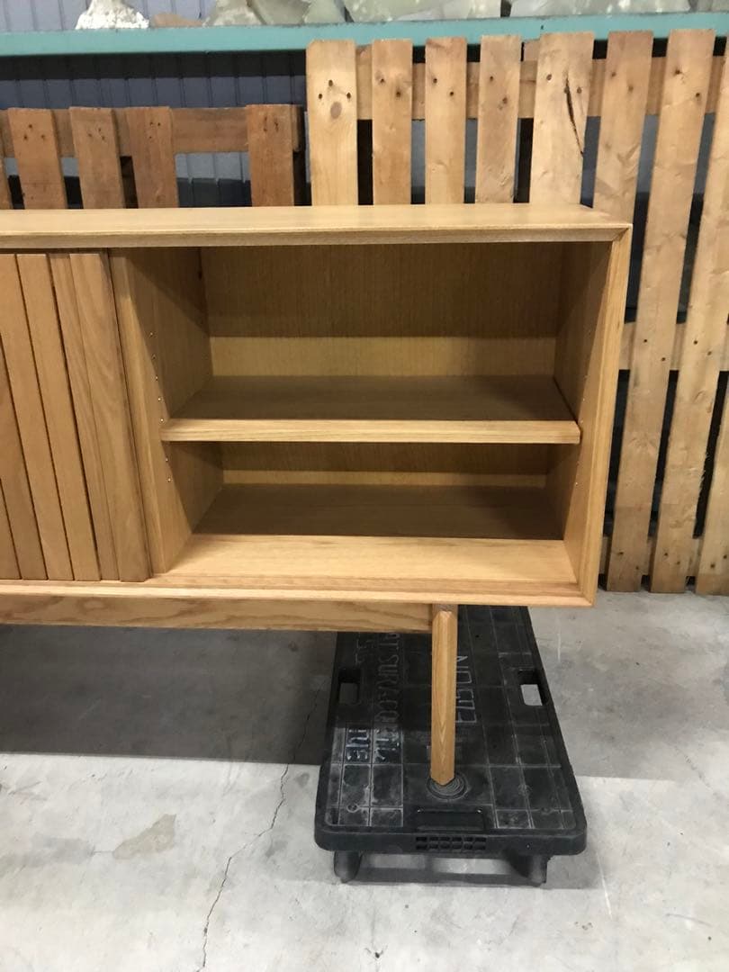 モデルルーム品 久和屋 DELTA デルタ ロングサイドボード180