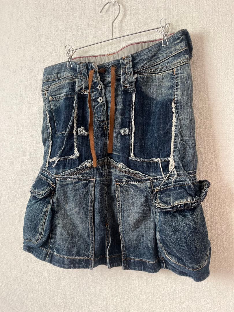 Marithe Francois Girbaud デニムスカート