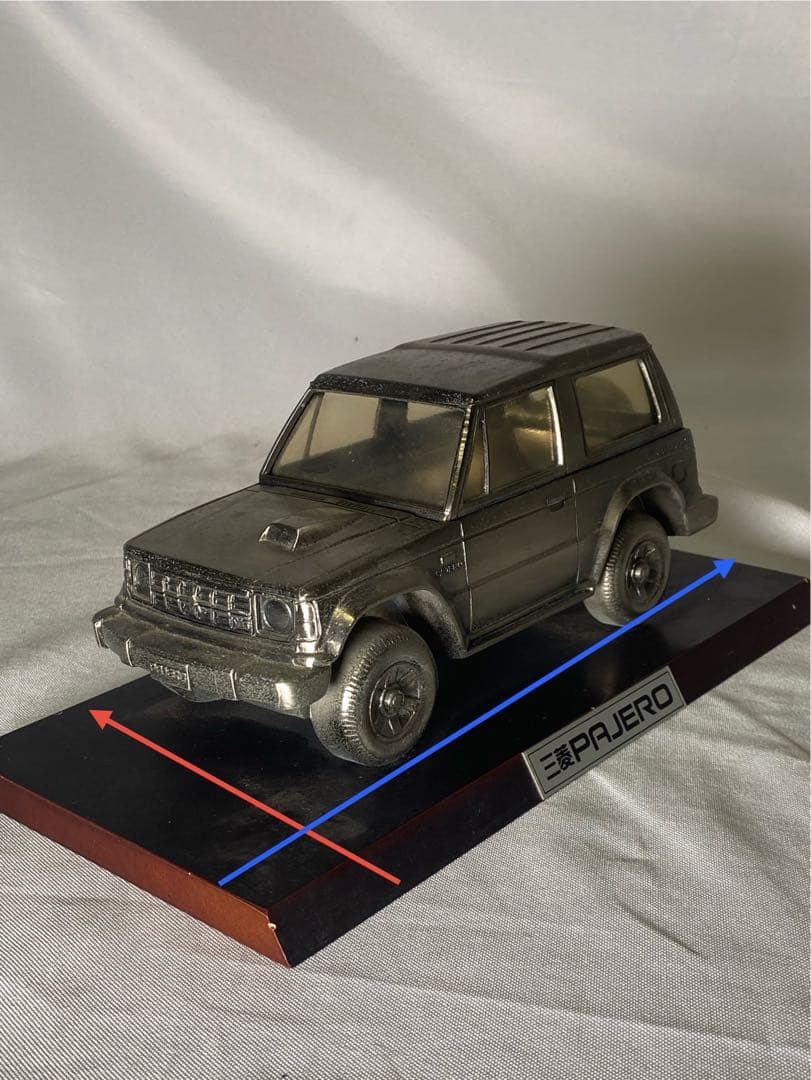 2279❣️ 金属製 三菱 パジェロ 置物 PAJERO V6 WAGON
