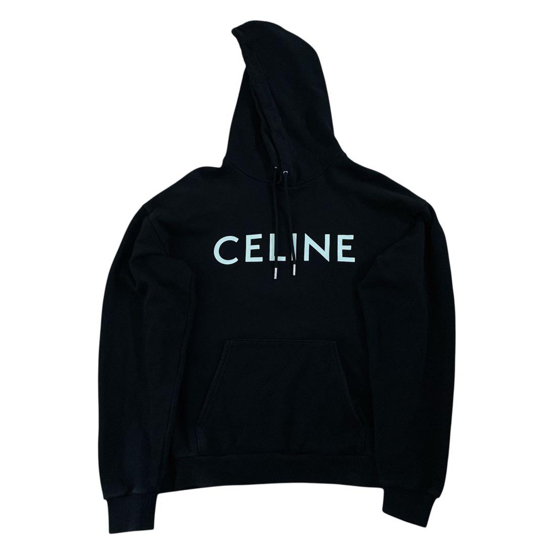 CELINE セリーヌ クラシック ロゴパーカー S ブラック
