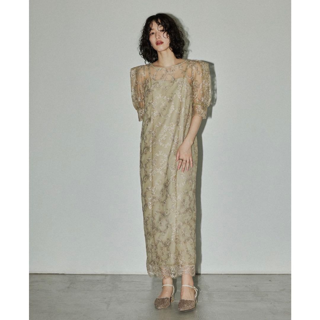 niana オリジナルペイズリーパターンドレス