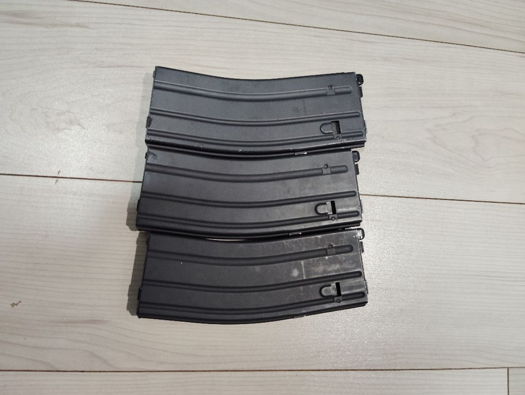 東京マルイMWS 外装カスタム 予備マグ サイト付