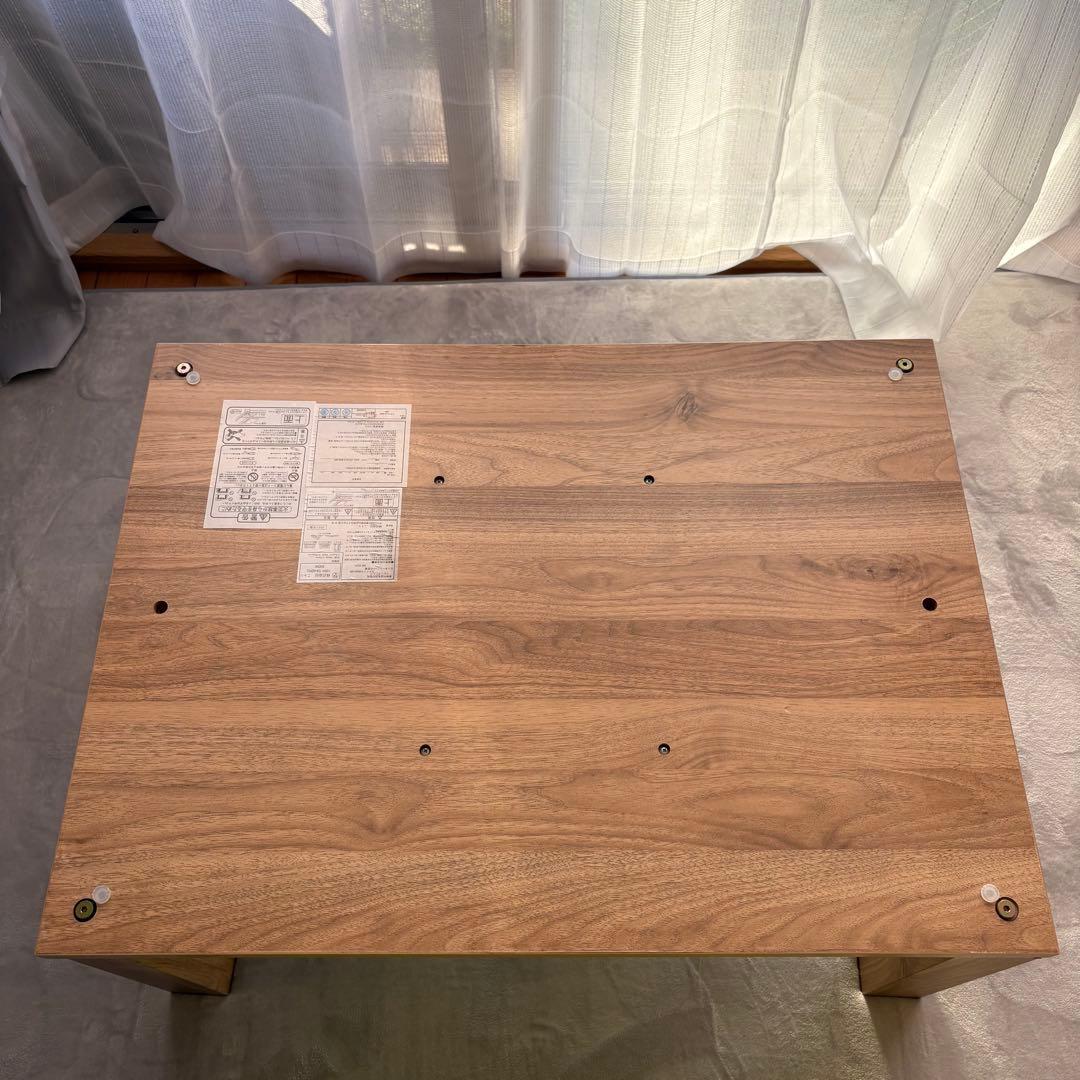 ニトリ コタツ ステインG 8060 LBR こたつテーブル 長方形