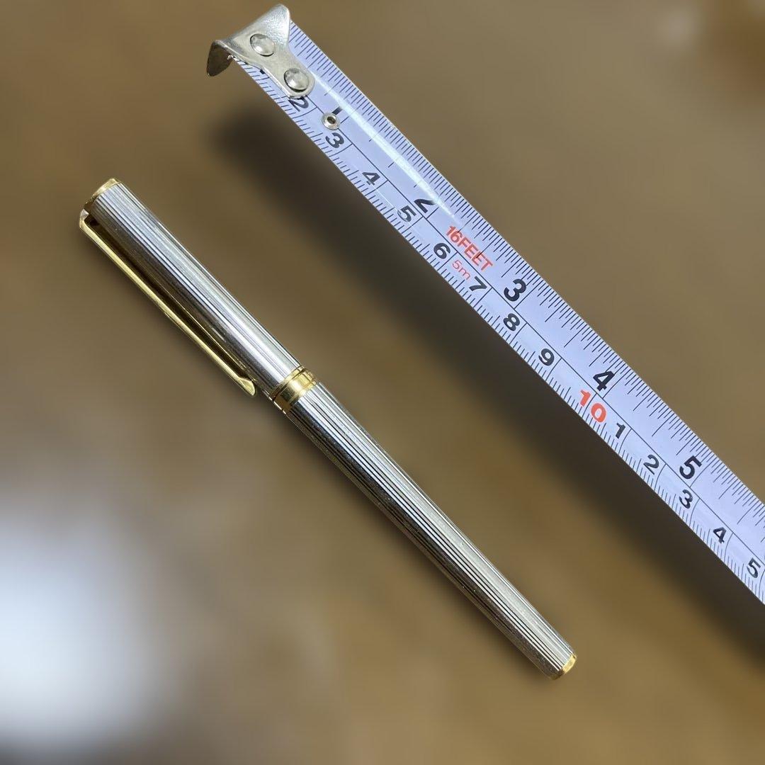 【値下げ！】グッチ　GUCCI シルバーゴールド ボールペン 本体 約14cm