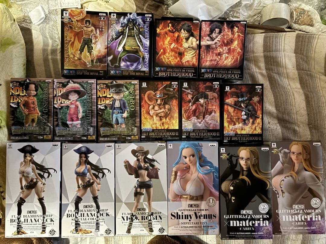 未開封 ワンピース フィギュア 16個まとめ売り ブラザーフッド レア物多数