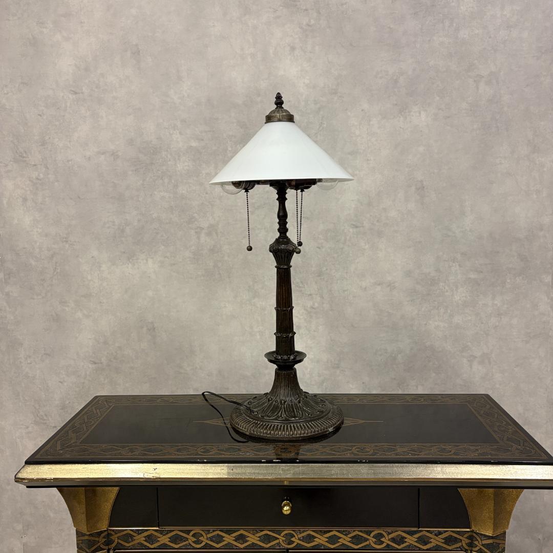 アール・ヌーヴォー調 アンティーク テーブルランプ