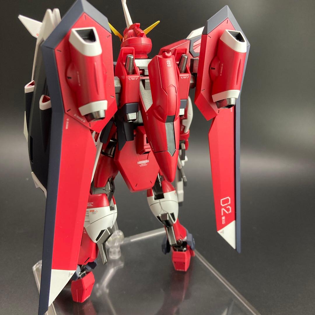HGCE イモータルジャスティス　塗装済み完成品ガンプラ