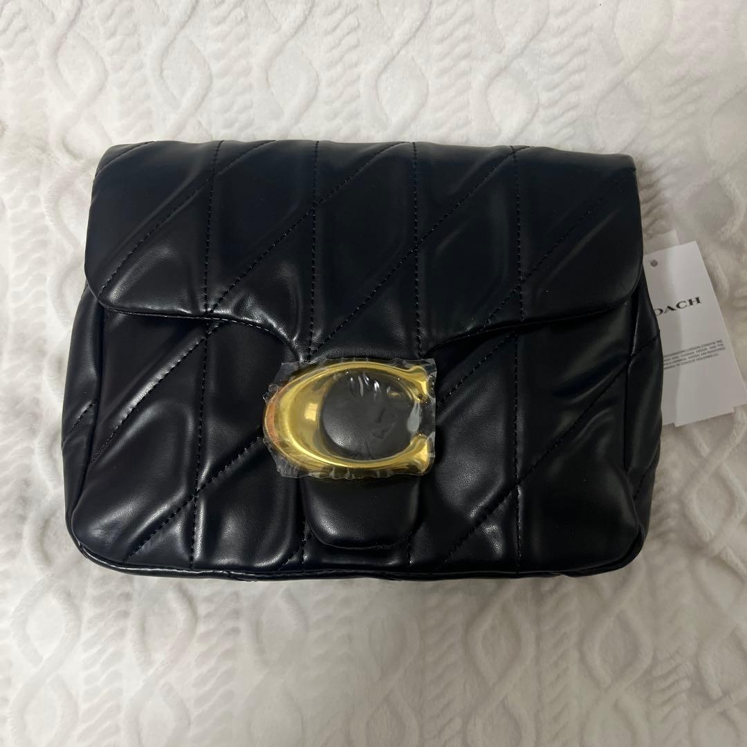 COACH タイムズ スクエア タビー ショルダーバッグ キルティング