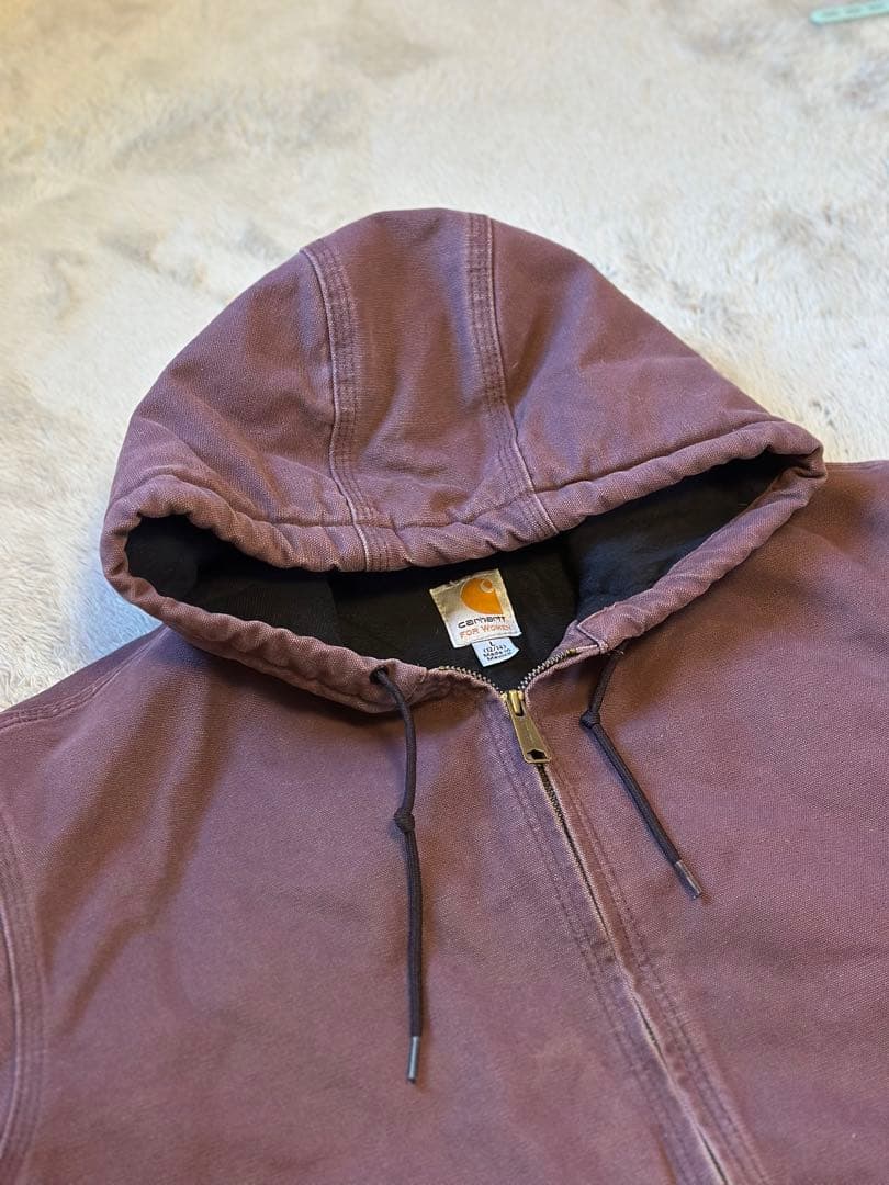【本日まで値下げ‼️】【希少】【パープル】Carhartt アクティブジャケット